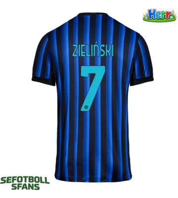 Inter Milan Piotr Zielinski #7 Hemmatröja 2025-26 Kortärmad